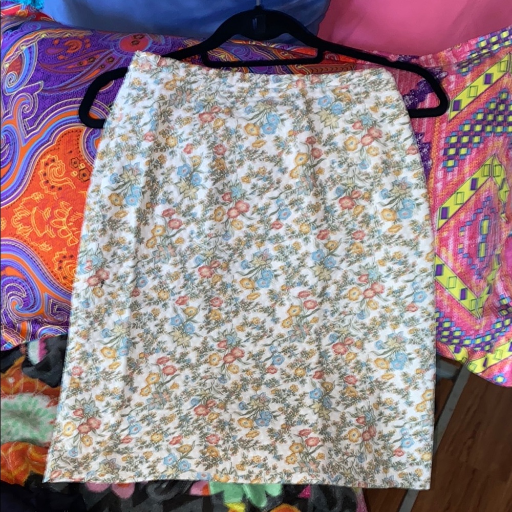 Floral Print Women's Skirt